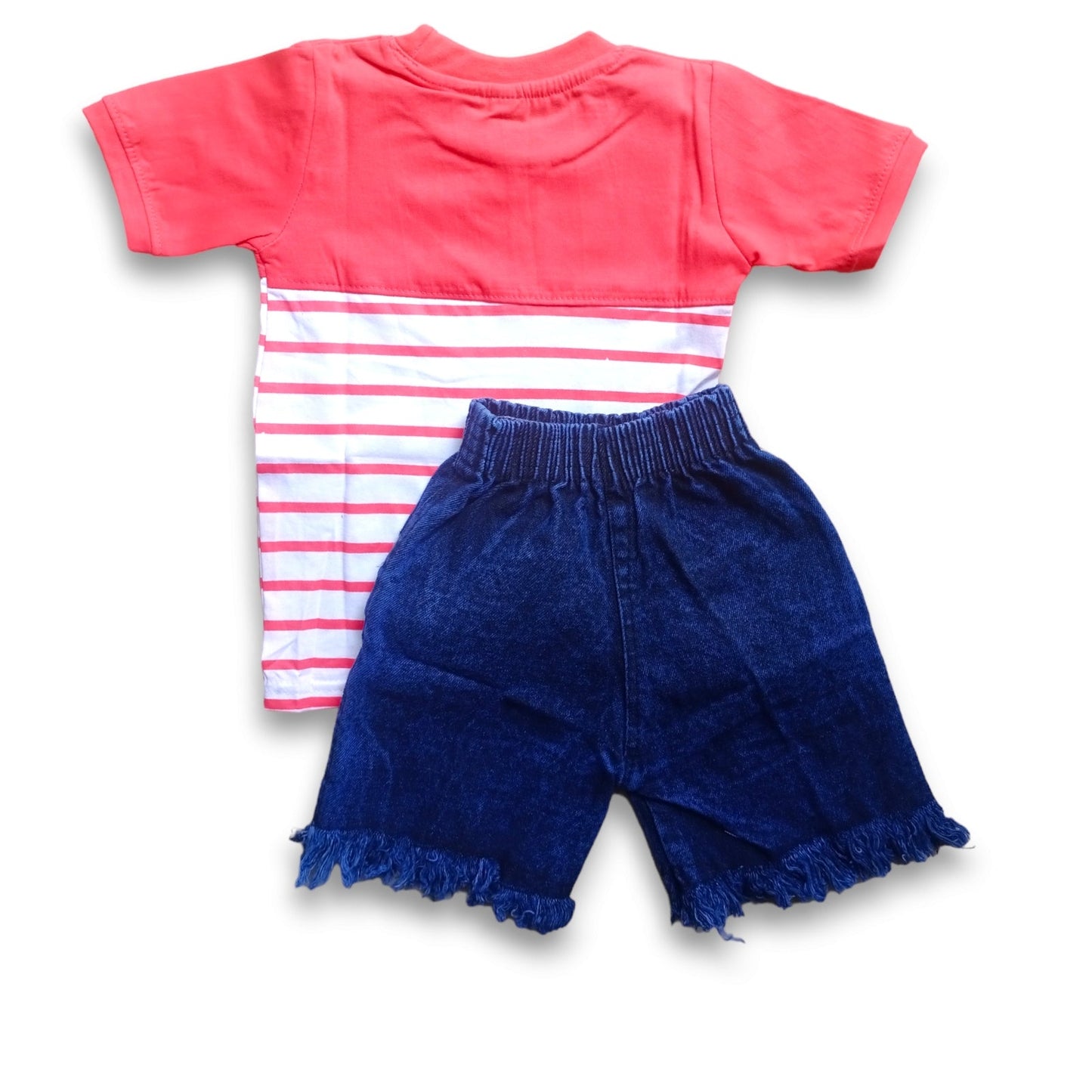 Pink Strippes T-shirt & Short