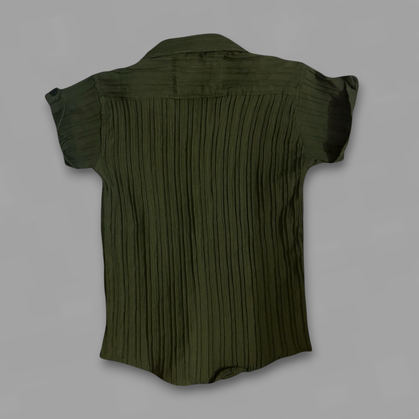 Kids Striped Solid Shirt