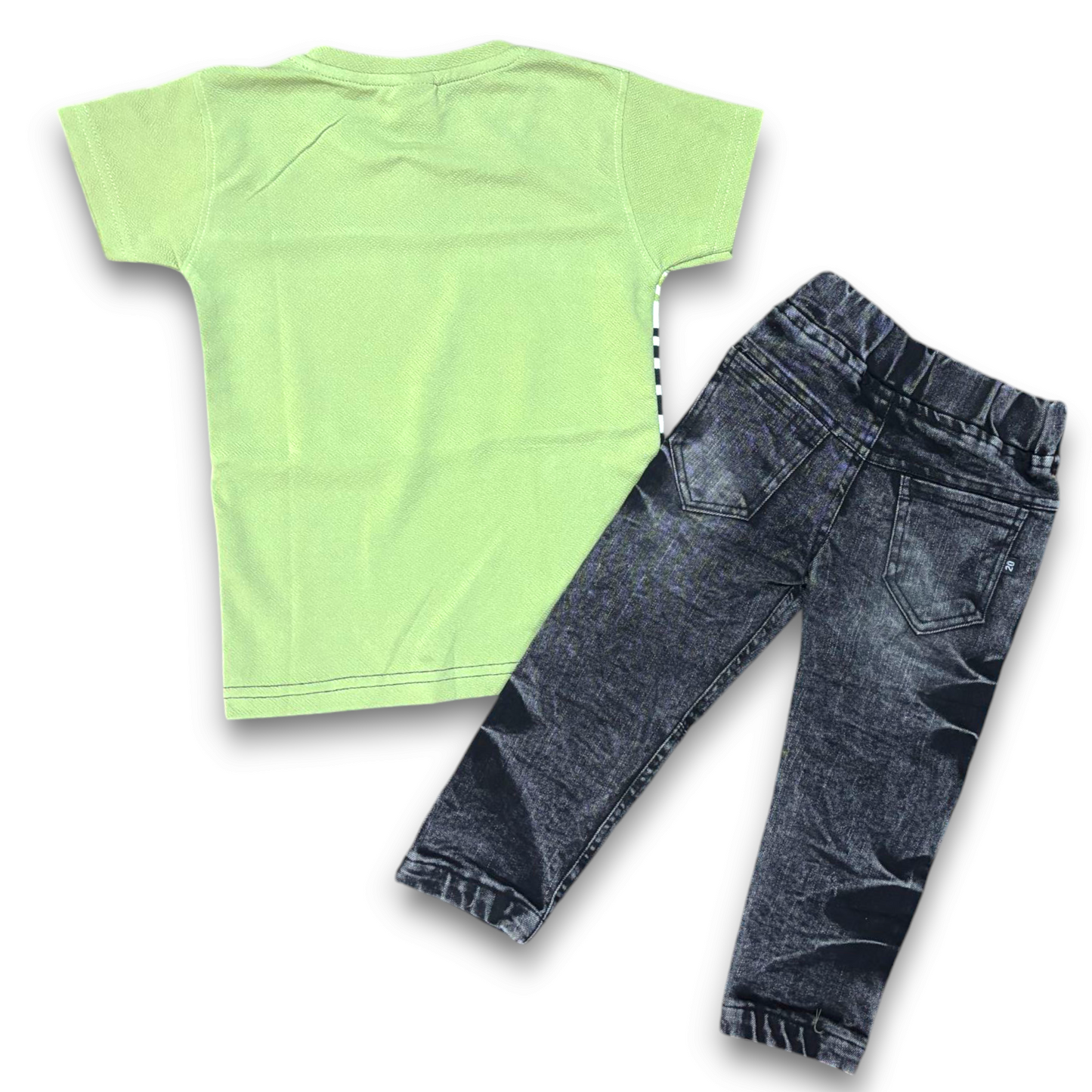 Minty Fresh T-Shirt & Jeans For Kids